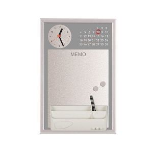 Magnetic board with clock 30h45sm pocket Smart 