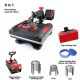 Multi-purpose Manual Heat Press Machine 8in1 - P8038 Combo